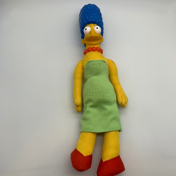 Vintage The Simpsons Marge Simpson Retro Burger King 11" Doll - Picture 2 of 16